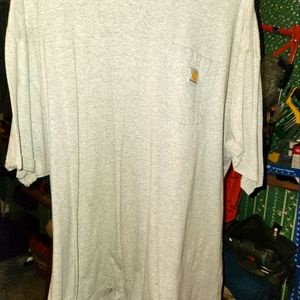 Mens 2xl Carhartt Heavyweight TShirts total of 7 shirts 6 with pocket on left